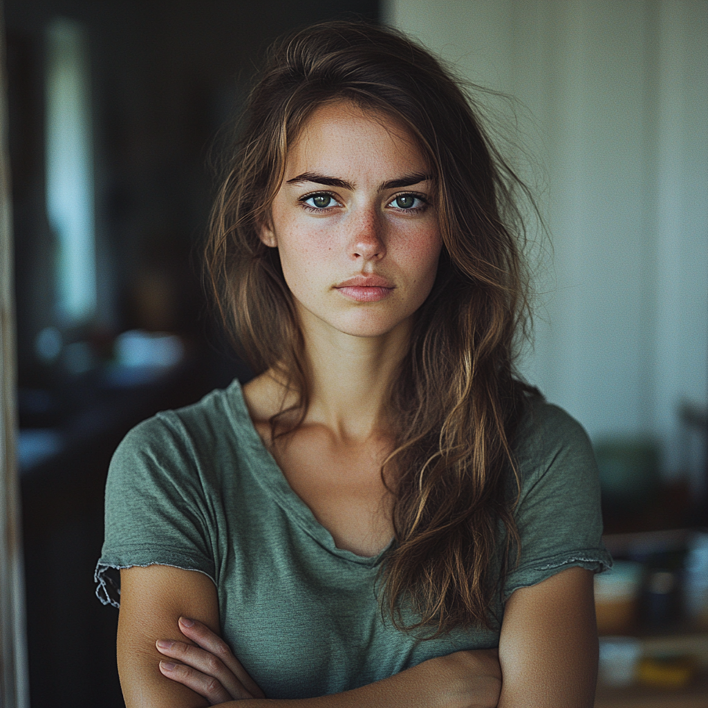 Femme déterminée